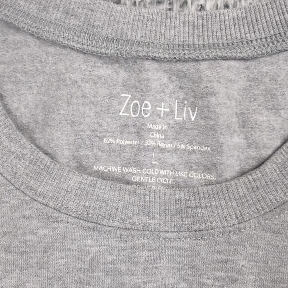 Yosemite California Sweatshirt Women Large Gray Tour Destination National Park - Picture 2 of 6